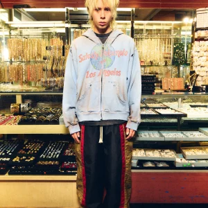 Satoshi Nakamoto 1969 Rock ZIP Up Hoodie contains full front zipper closer with oversized relaxed fit.