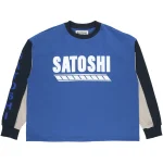 Satoshi Nakamoto Signature Logo Print Sweatshirt - New Arrival