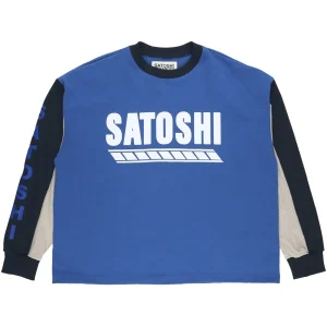 Satoshi Nakamoto Signature Logo Print Sweatshirt - New Arrival