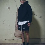 Satoshi Nakamoto Black Hoodie contains full front zipper closer with oversized relaxed fit.
