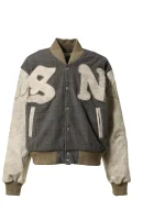 Satoshi Nakamoto Varsity Jacket - Everyday city wear